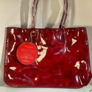 NWT Red Tote Bag